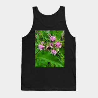 Bumble Bee on a Burdock Tank Top